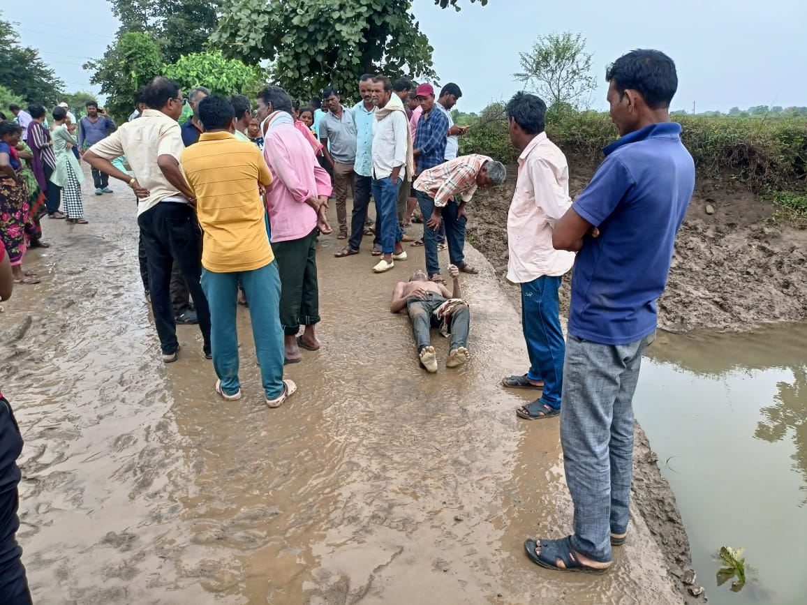 नाला पार करताना बुडून एकाचा मृत्यू