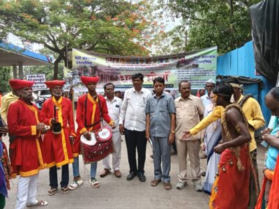 अंबरनाथ नगरपरिषदेवर भटक्या विमुक्त समाजाचा मोर्चा