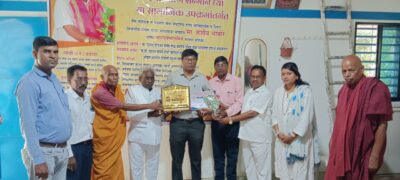 सन्मान द्या व सन्मान घ्या या सामाजिक उपक्रमांतर्गत