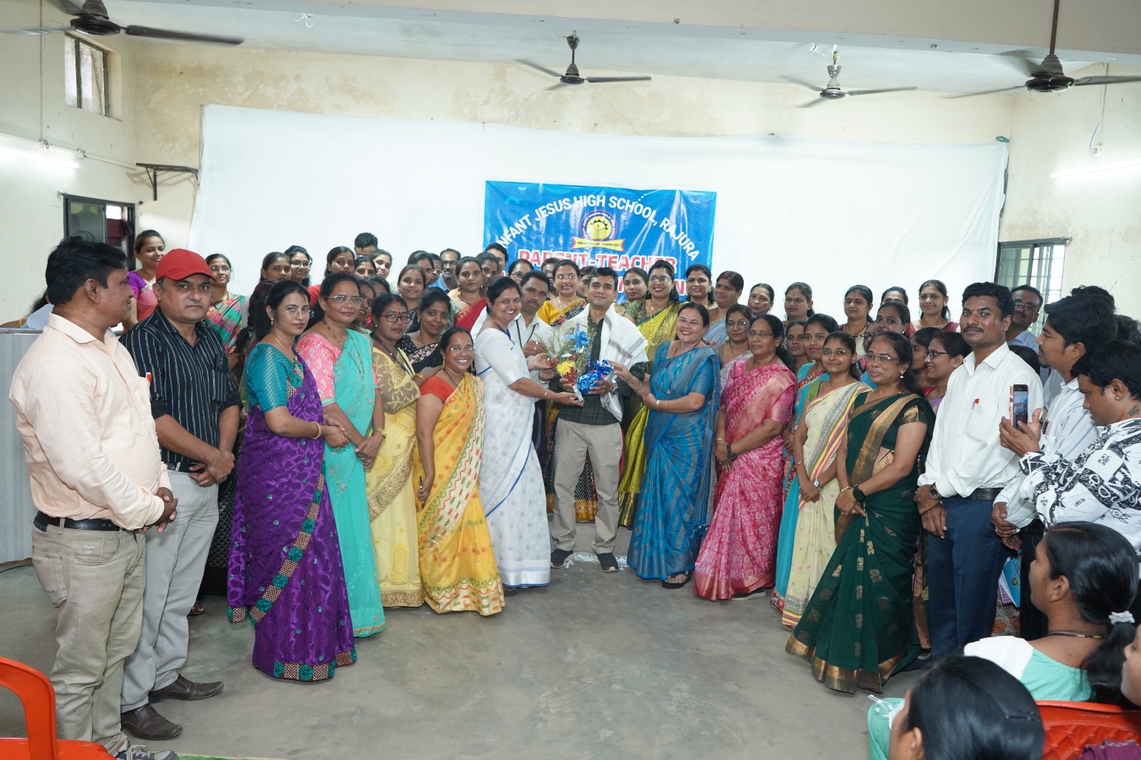 इन्फंट काँन्व्हेंट येथे शिक्षक – पालक संघाचे गठण.