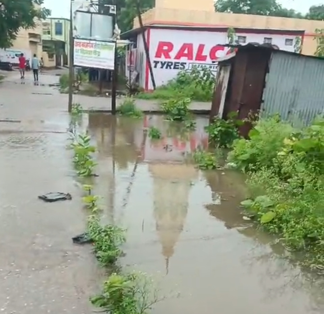 नगरपरिषदेचे नाली साफ-सफाई कड़े दुर्लक्ष