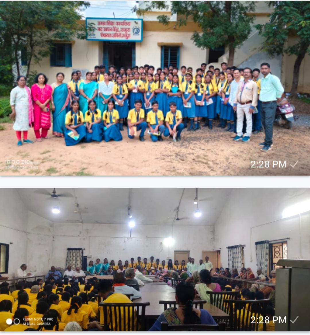 इन्फंट च्या विद्यार्थ्यांची पंचायत समिती आणि मातोश्री वृद्धाश्रम ला भेट.