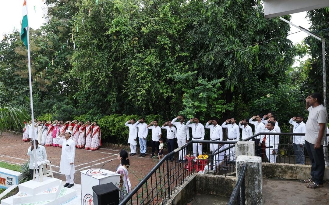 यादवराव धोटे महाविद्यालयात राजुरा मुक्ती संग्रामदिन उत्साहात साजरा