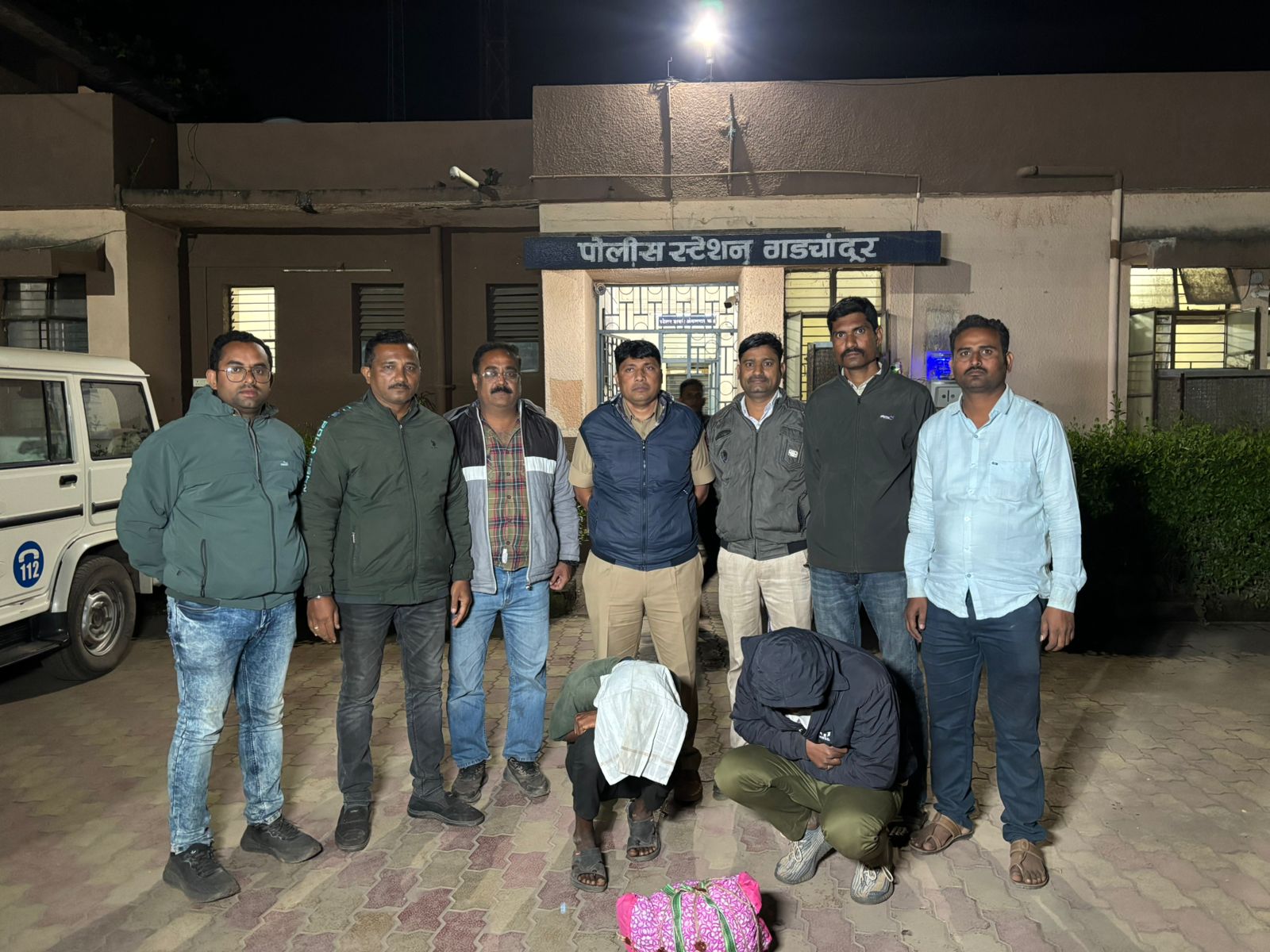 गडचांदुर पोलिसांची गांजा विक्री करणाऱ्या दोघांवर कार्यवाही ; २ किलो ११ ग्रॅम गांजा जप्त…