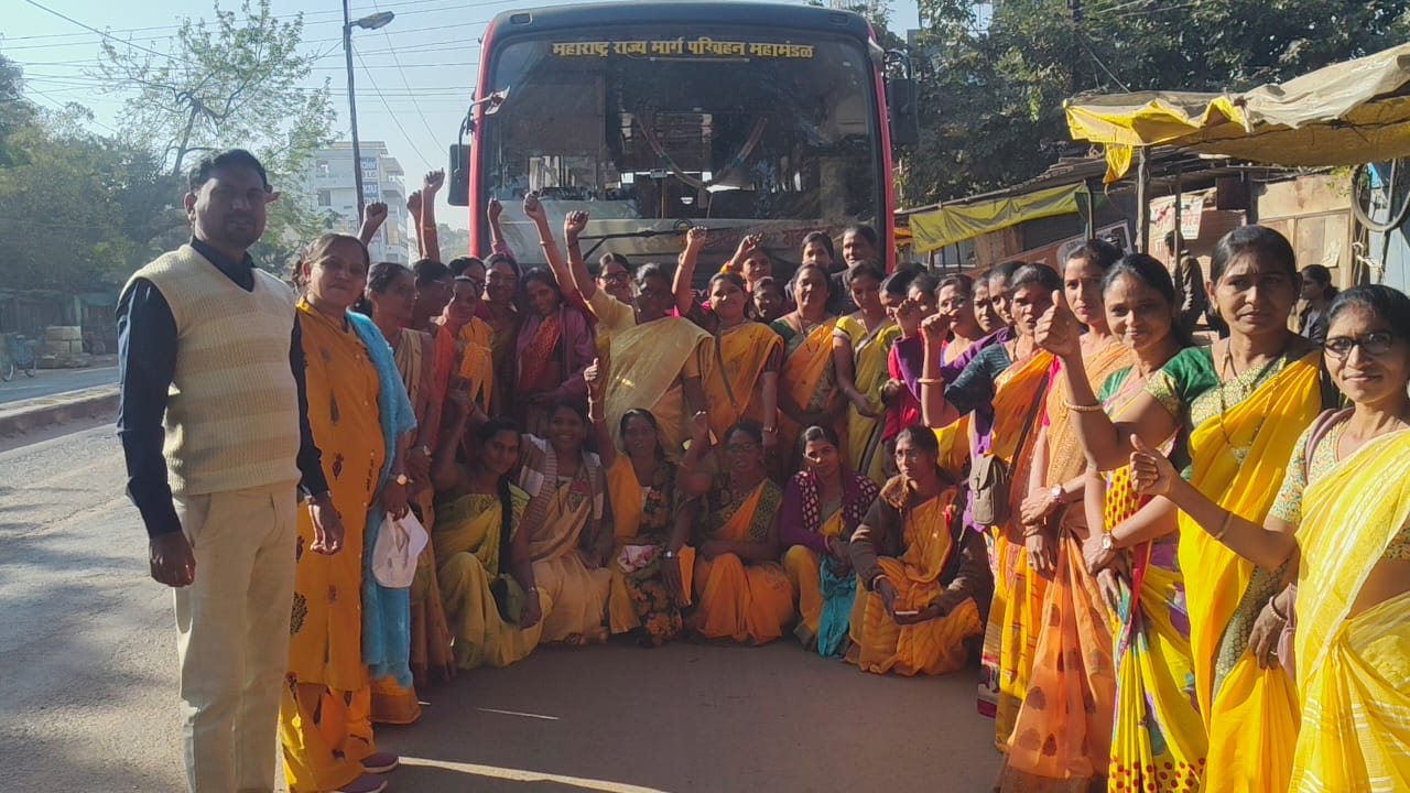 राजुरा तालुक्यातील उमेद संघटनेच्या शेकडो रणरागिणी धडकणार हिवाळी अधिवेशनावर.