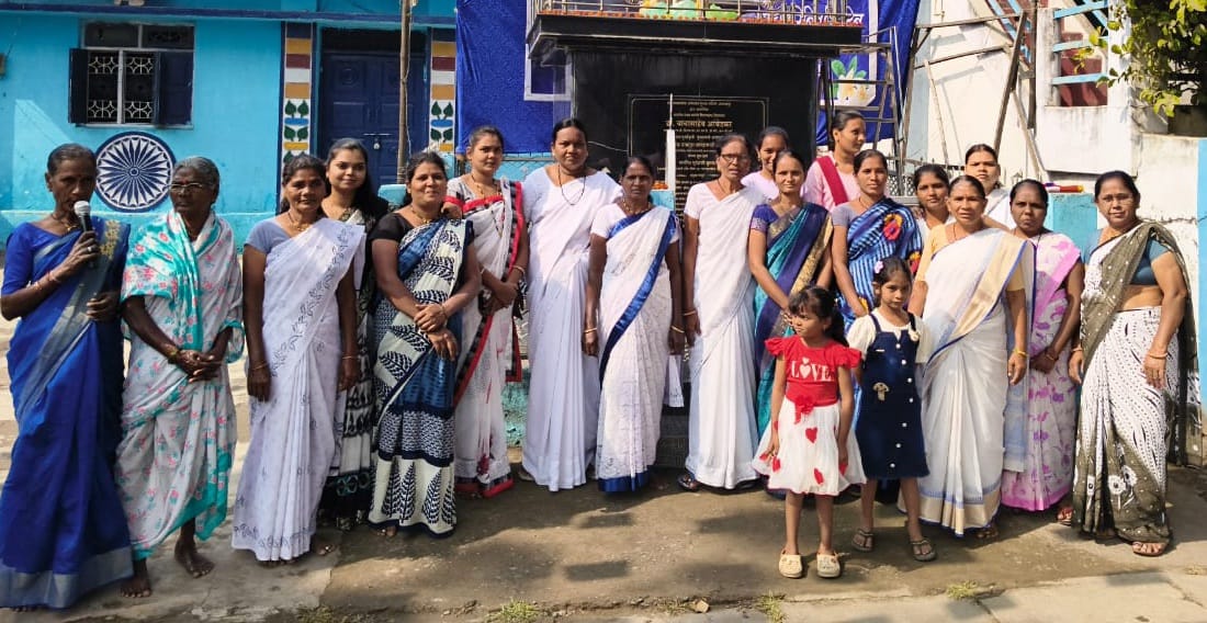 भीमा कोरेगाव शौर्य दिनानिमित्त शहिदांना आवारपूरात अभिवादन