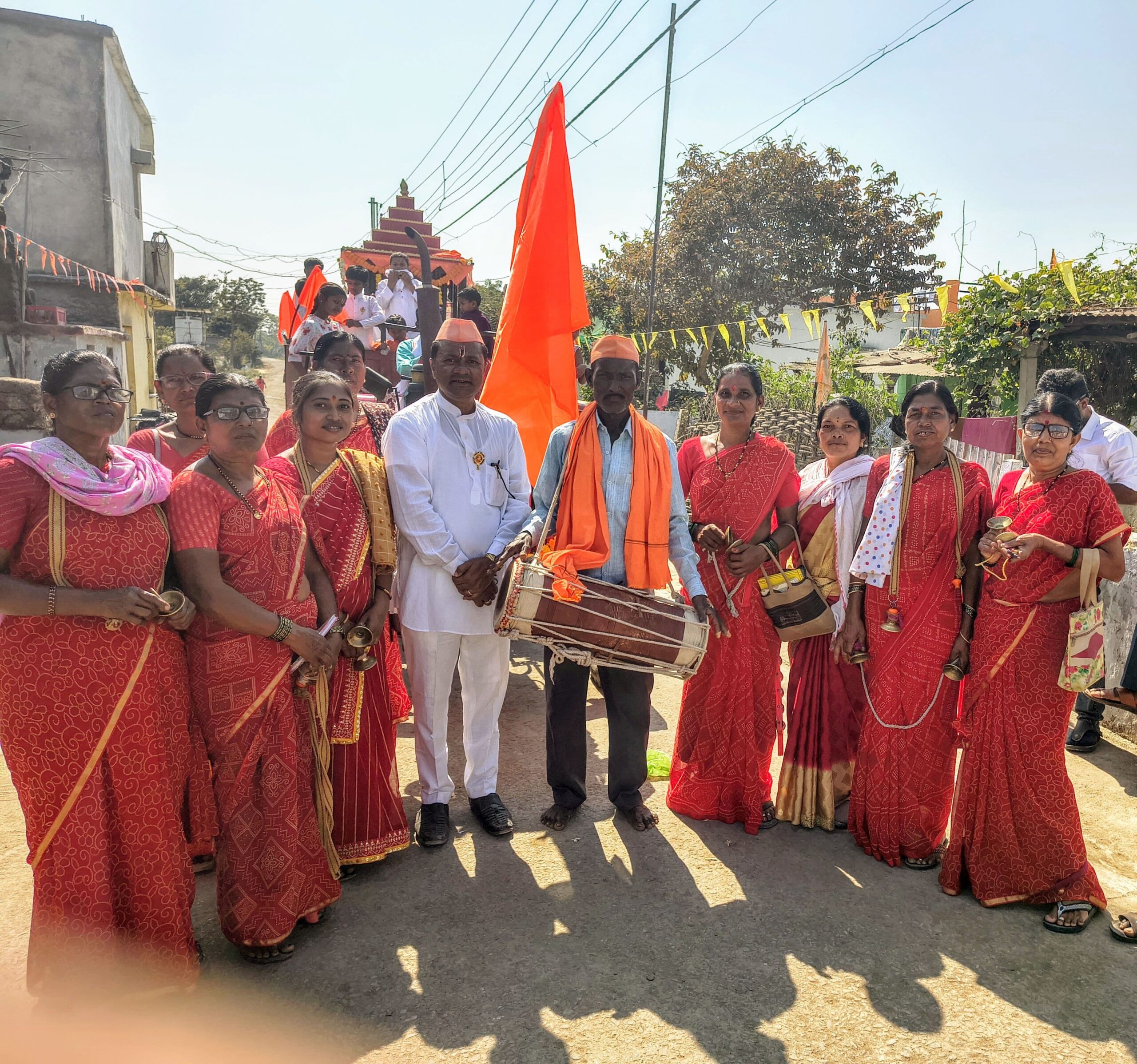 राष्ट्रसंतांच्या नामस्मरणाने दुमदुमली नांदा नगरी