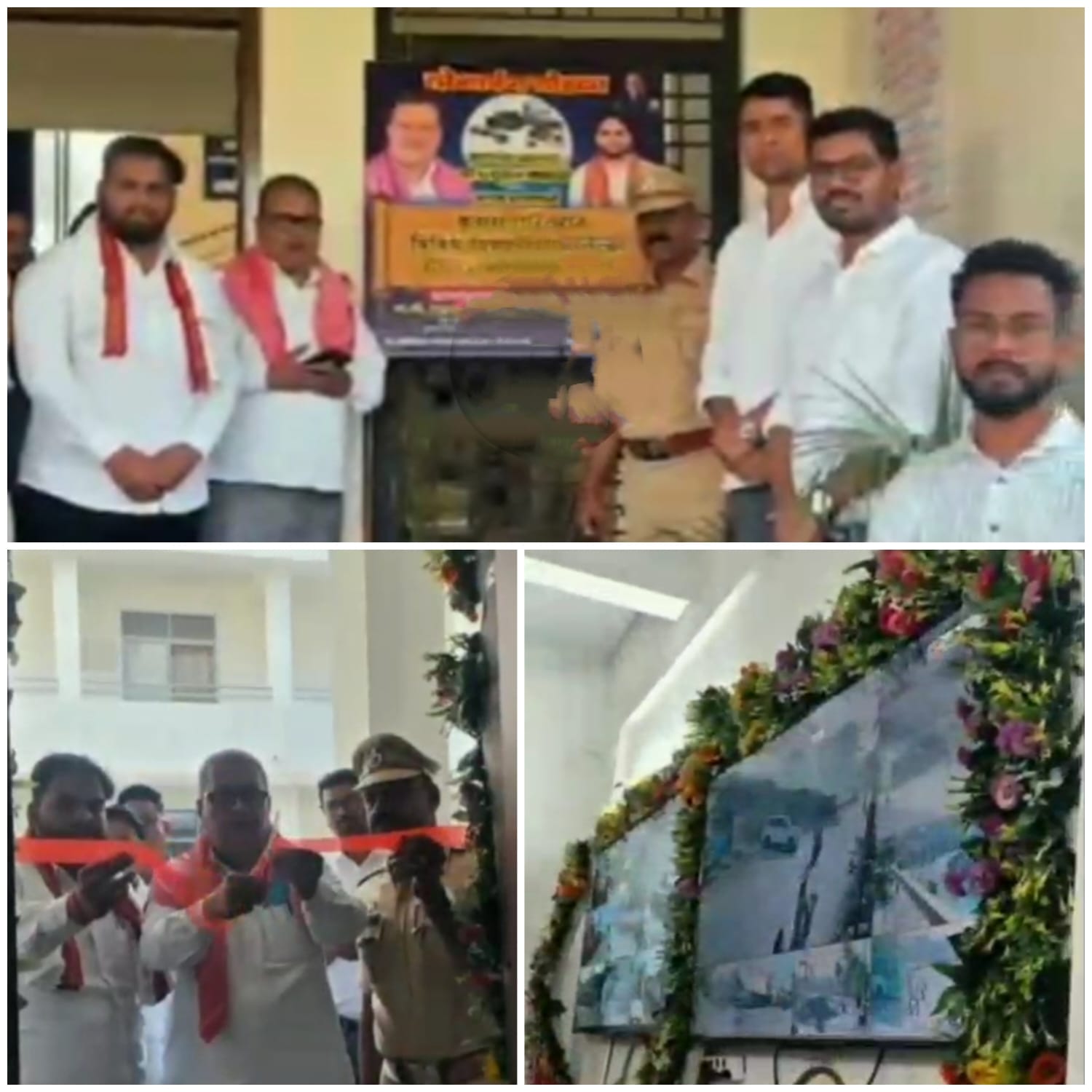 तुमसर शहरात सुरक्षेचे कवच; आमदार कारेमोरे व नगराध्यक्ष सागर गभने यांच्या हस्ते ४० सीसीटीव्ही कॅमेऱ्यांचे लोकार्पण.