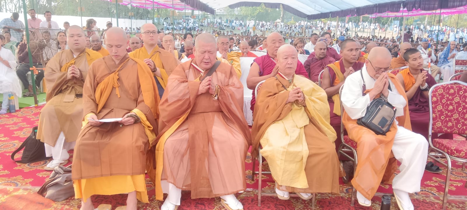 महासमाधीभूमी, सिंदपुरी रुयाळ येथे 39 व्या वर्धापन दिनानिमित्त लाखो लोकांनी घेतला धम्मदेशना कार्यक्रमाच्या लाभ