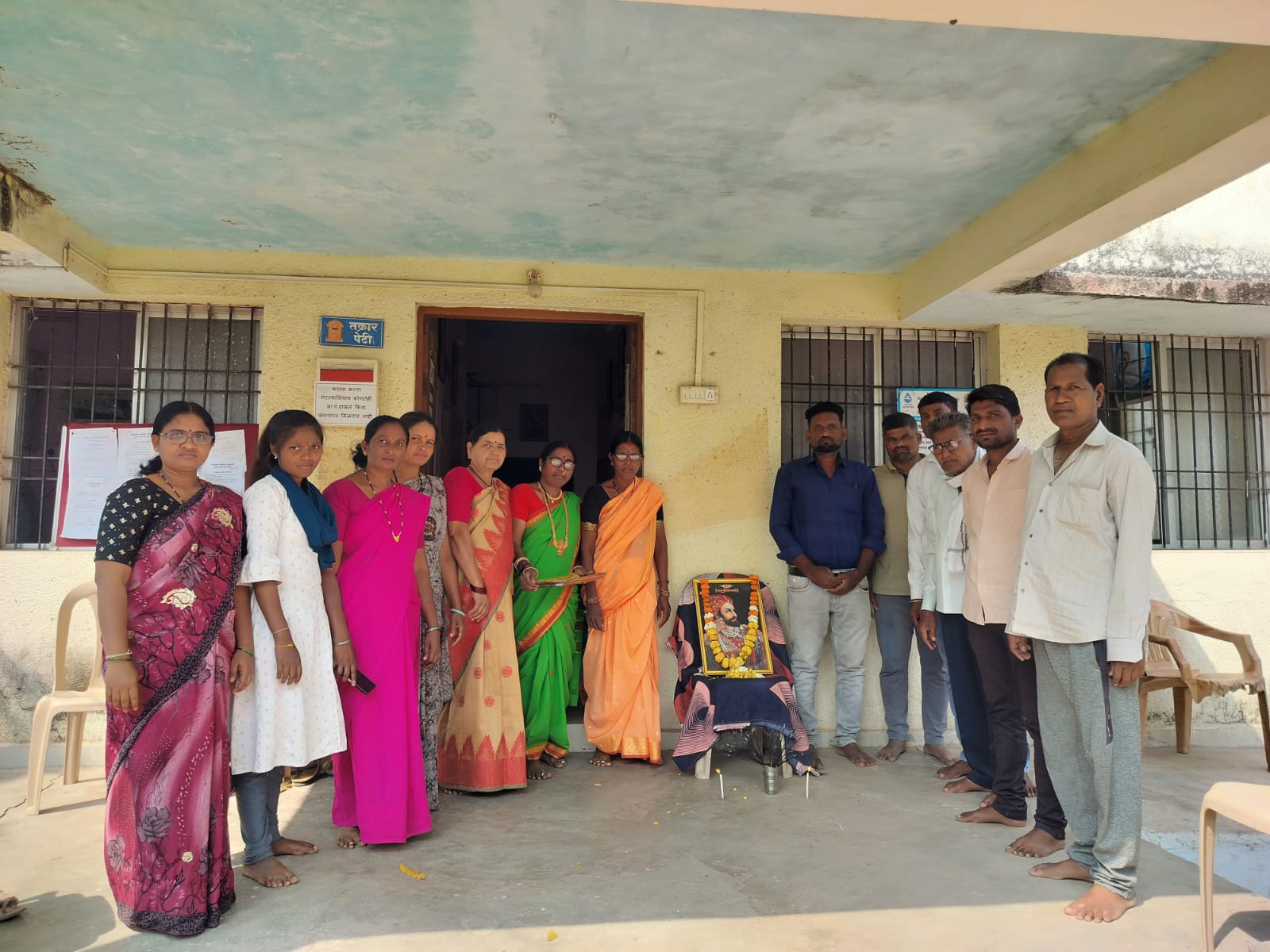 ग्राम पंचायत लक्कडकोट येथे छ. शिवाजी महाराज जयंती साजरी. ग्राम पंचायत लक्कडकोट येथे छ. शिवाजी महाराज जयंती साजरी.