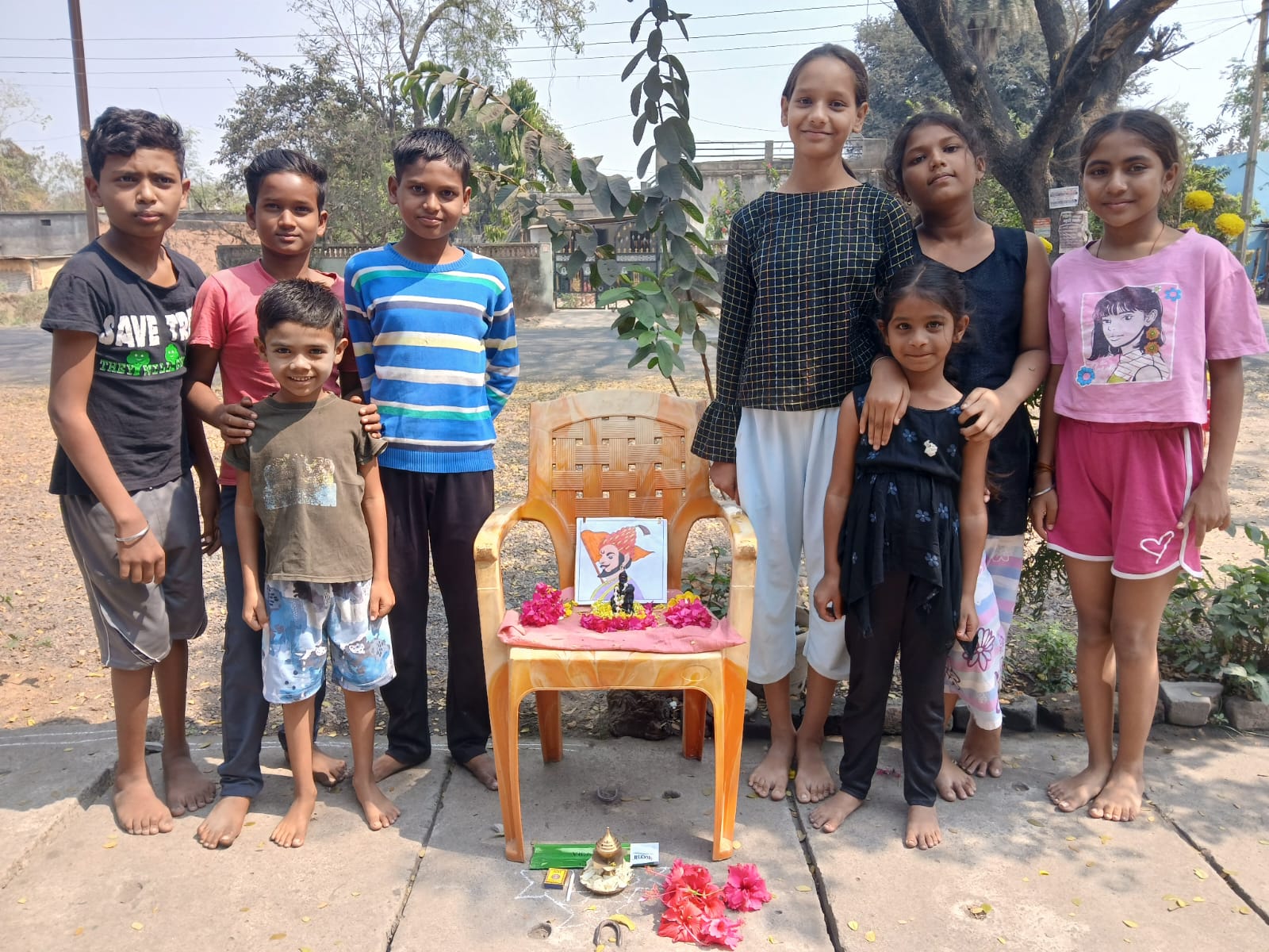 आवारपूरात छत्रपती शिवाजी महाराज जयंती उत्साहात साजरी 🚩