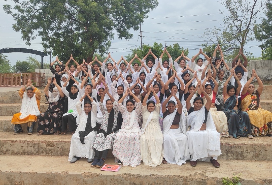 योग नृत्य परिवारातर्फे जागतिक योग दिन उत्साहात साजरा.