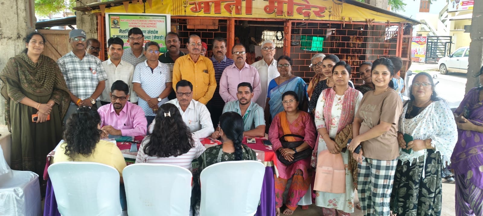 नैसर्गिक पर्यावरण संवर्धन व मानवता विकास संस्थेद्वारे एनसीएमसी स्मार्ट कार्ड शिबिरास उत्स्फूर्त प्रतिसाद.