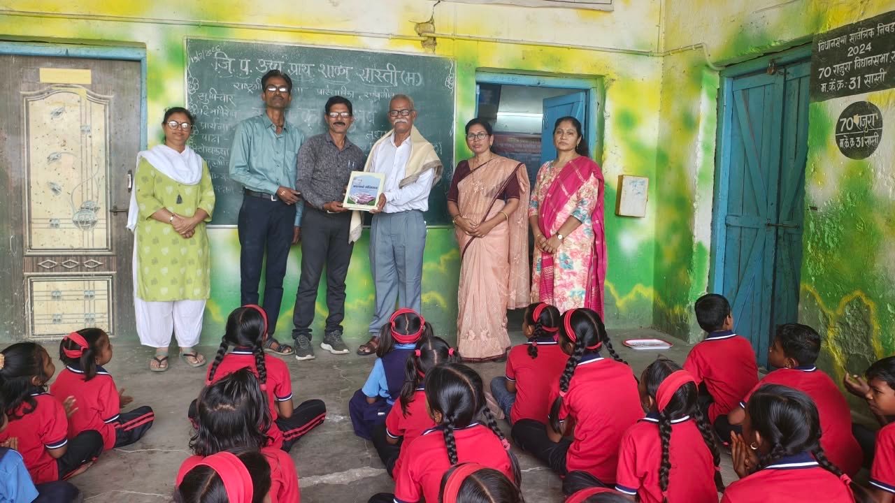 पर्यावरणप्रेमी मिलिंद पगारे यांची सास्ती शाळेत कौशल्यविकसन कार्यशाळा. पर्यावरणप्रेमी मिलिंद पगारे यांची सास्ती शाळेत कौशल्यविकसन कार्यशाळा.