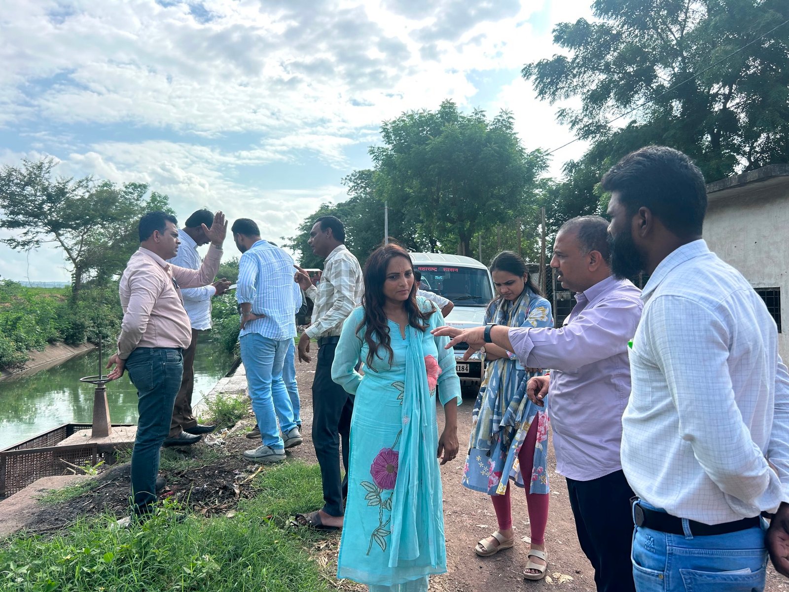अंमलनाला धरणाच्या संरक्षण व संवर्धनासाठी महत्त्वपूर्ण बैठक व पाहणी दौरा!!