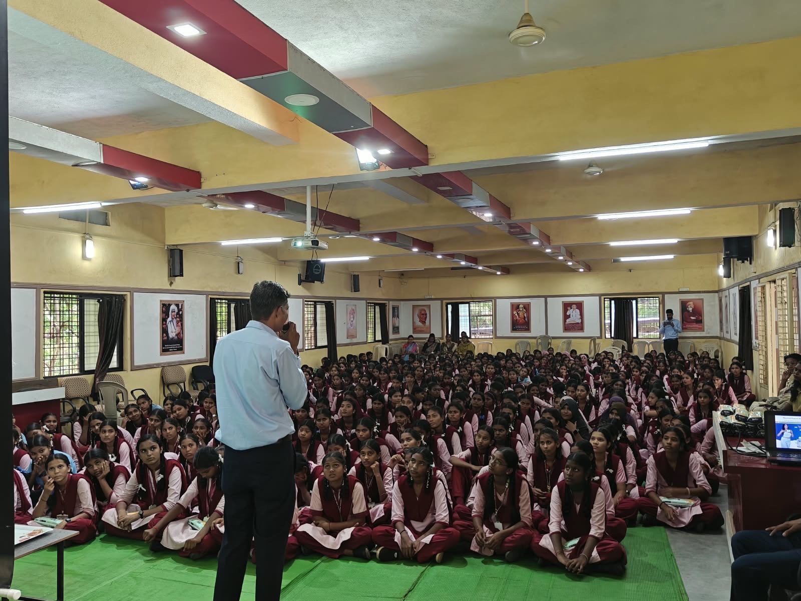 विद्यार्थिनींसाठी मासिक पाळी आरोग्य जनजागृती कार्यक्रम उत्साहात संपन्न.