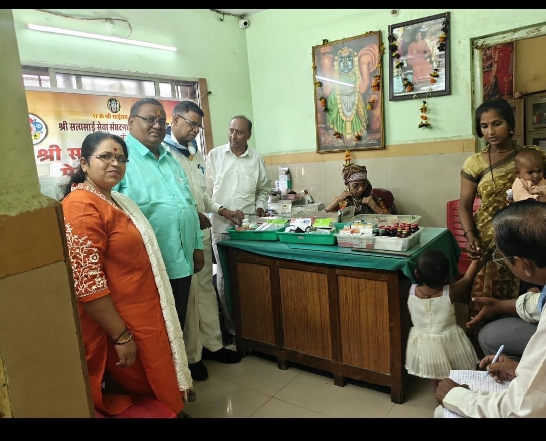 महाकाली मंदिरात मोफत आरोग्य शिबिराचे आयोजन; ७३ रुग्णांनी घेतला लाभ